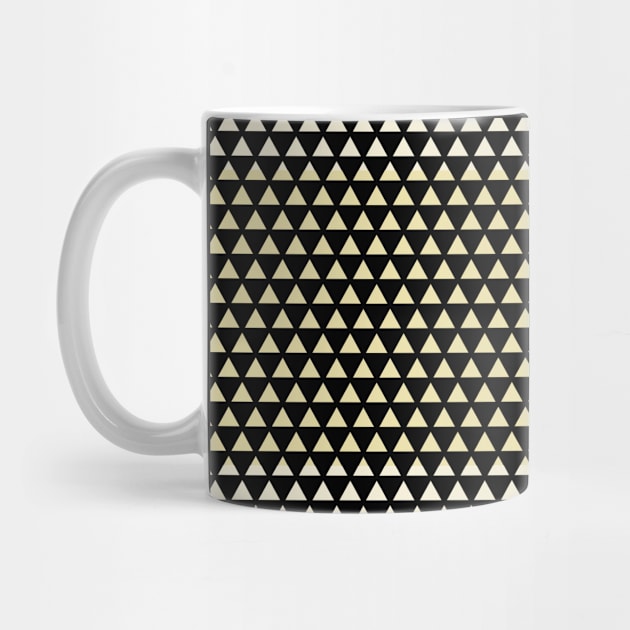 pattern triangle yellow by joeymono